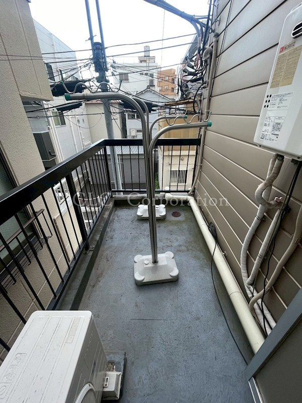 ソリューション門前仲町 ベランダ