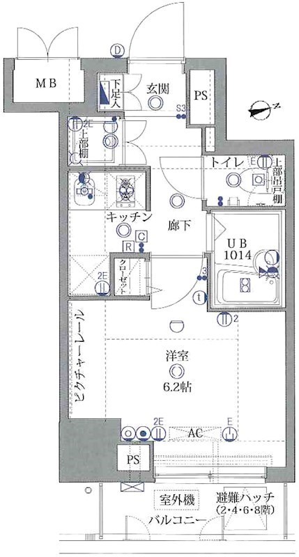 スパシエスタイル住吉  間取り