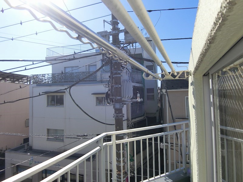 田中ビル ベランダ
