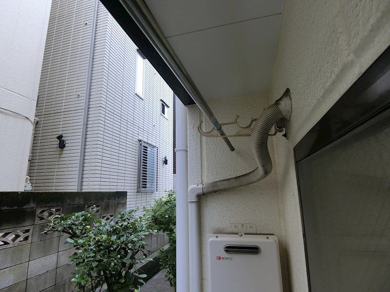 コーポかすが ベランダ