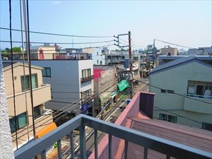 中村ビル ベランダ