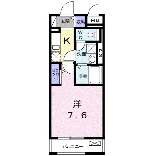 ヴィラージュ柴又 間取り