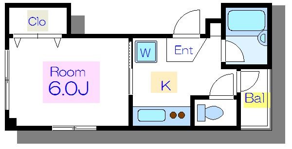 エスポワール藤井  間取り