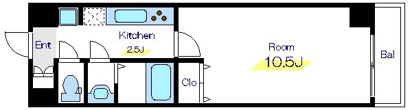 第七田嶋ビル 間取り図