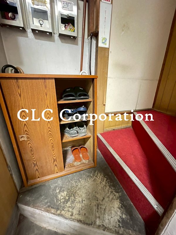 佐久間荘 玄関
