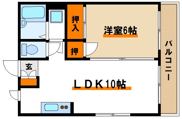 コーポNH 間取り