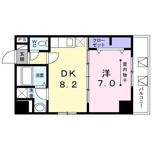 セマニフィーク月島 間取り