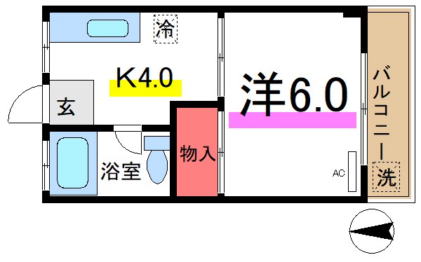 南メゾン 間取り