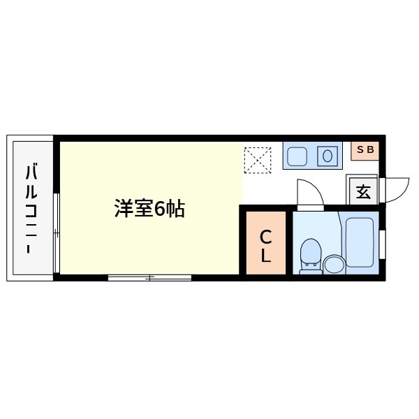 第31佐々木荘 間取り図