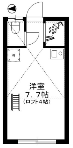クレセール田端  間取り