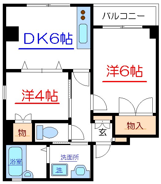 シャルムK・I 間取り