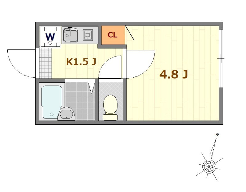 ノーザンロード小岩  間取り図