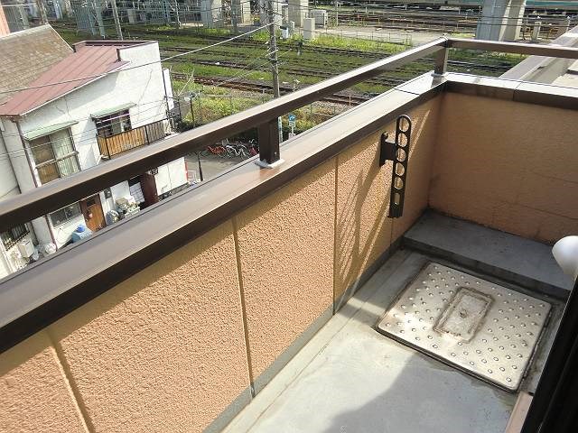 花むらハイム ベランダ