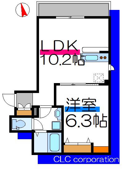フロンテーラ葛西  間取り図