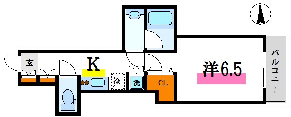 TRANCIEL小岩 間取り図