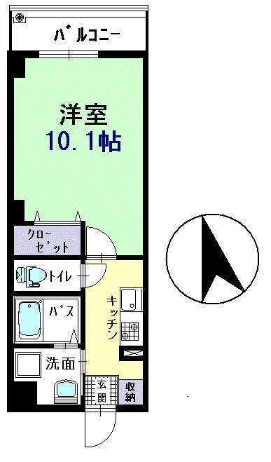 パスィフィーク  間取り