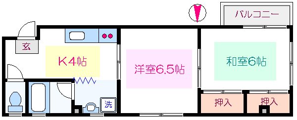 ＣＡＬＭ落合 間取り