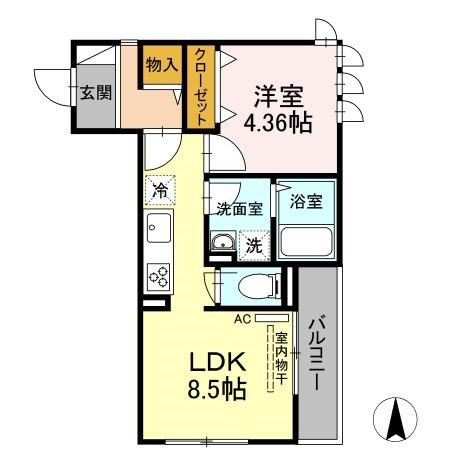 アンジュール綾瀬 間取り