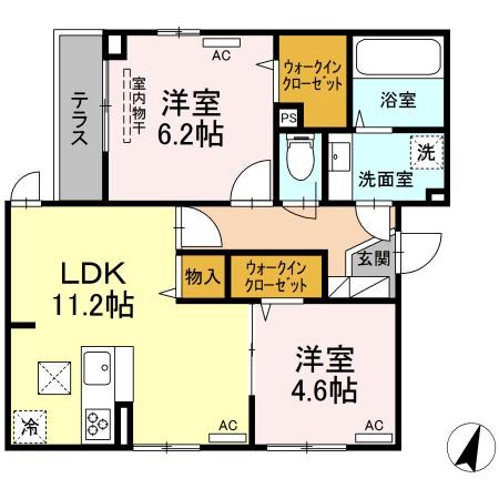 ルリアン綾瀬 間取り