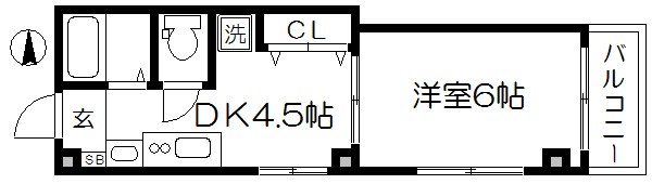 スウィートヴィレッジⅡ 間取り