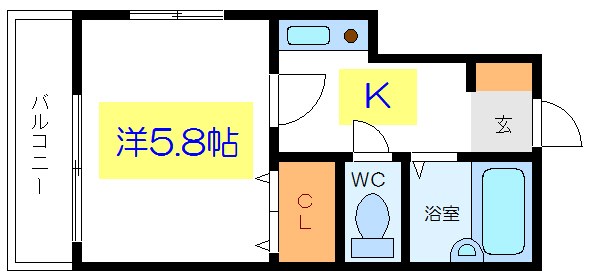 ＫＩコーポ 間取り図