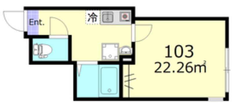 フェリス町屋   間取り