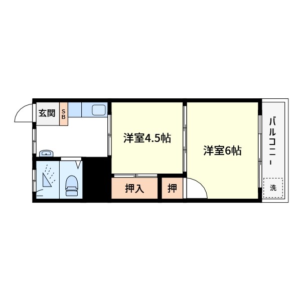 西村マンション 間取り