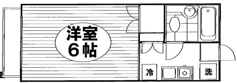 プルミエ1 201号室 間取り