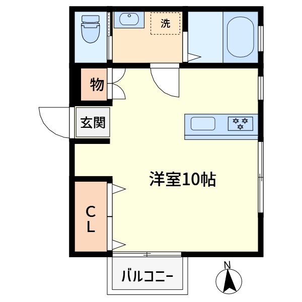 ステイツ高砂Ⅲ 間取り