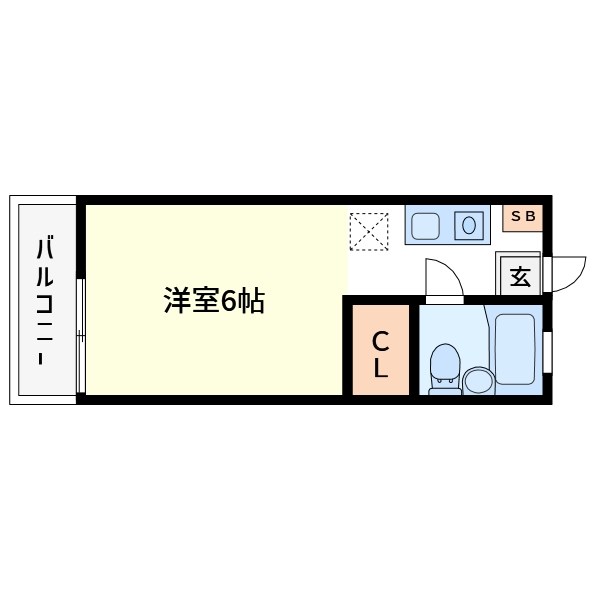 第31佐々木荘 間取り図