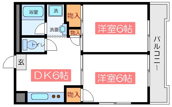 小林コーポ 間取り