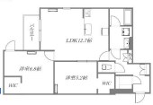 Meson　Calme 312号室 間取り