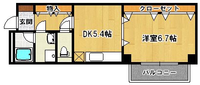 アーバンレックス西新井Ⅱ 間取り図