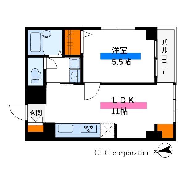 グリシーヌ西葛西 間取り