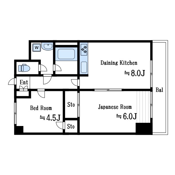 ヴィラコーヨー 間取り図