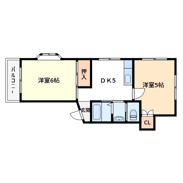 エクセル三和  間取り図