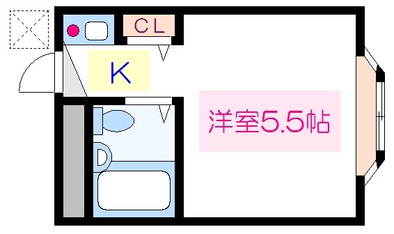 キャッスル白河トークⅡ 間取り