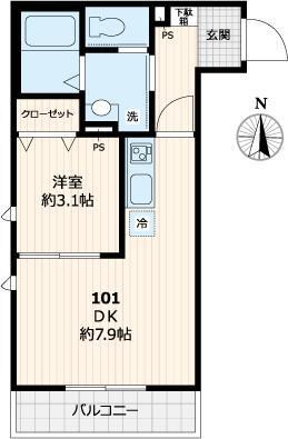 メゾン・シャルマン 間取り図