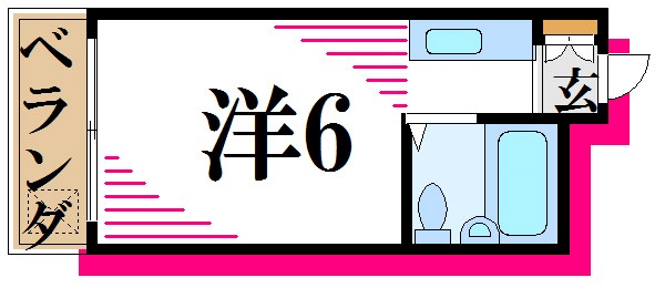 ポッツハイム清水 間取り図