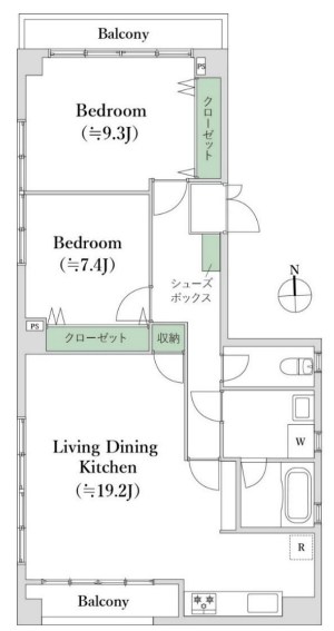 マンションサイコー 301号室 間取り