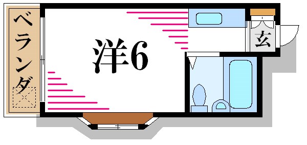 ポッツハイム清水 間取り図