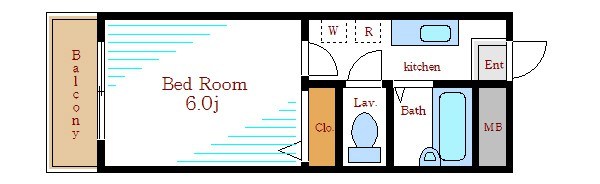 ジュールリメ6 間取り図