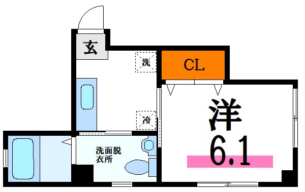 アグレ西小岩 間取り