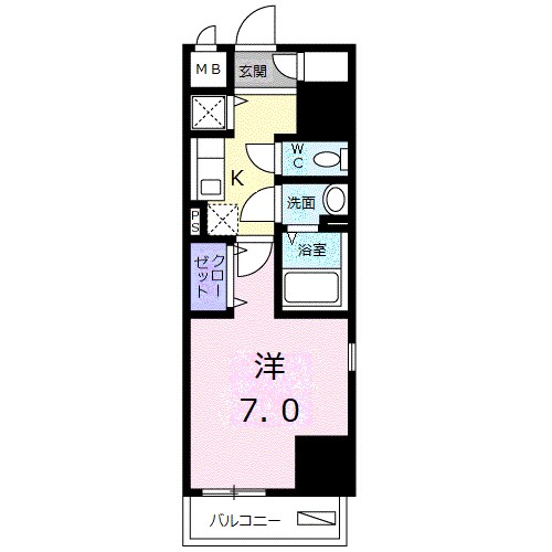 パルティール・アサクサ 間取り