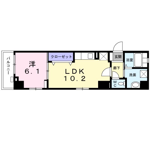 Ｌｉｎｏ　ａｓａｋｕｓａ  間取り