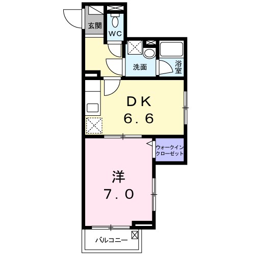 ボヌールＳ 間取り図