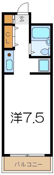 ユリーカ 503号室 間取り