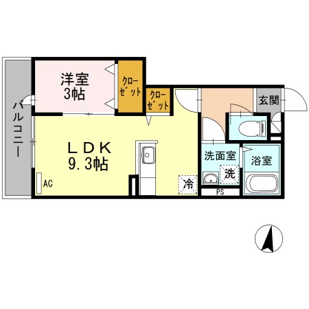 ジーヴォ　ソレイユ 間取り図