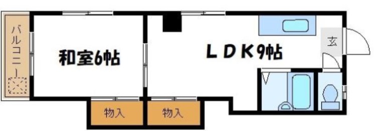 ジュンハイツ 間取り図