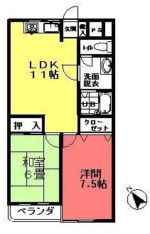 メゾン・けやき 間取り図